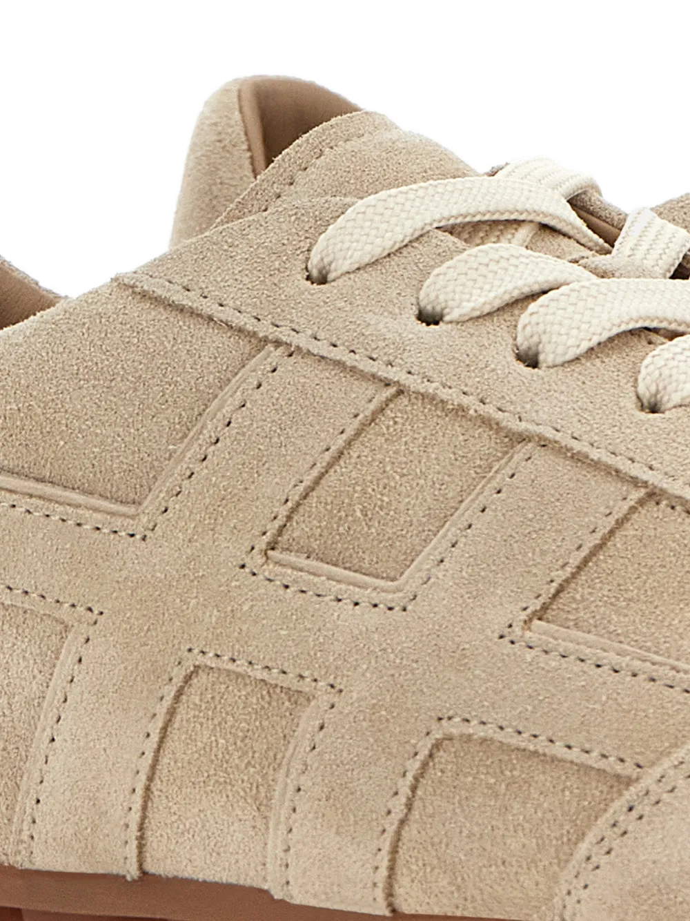 Hogan H693 suède sneakers Beige