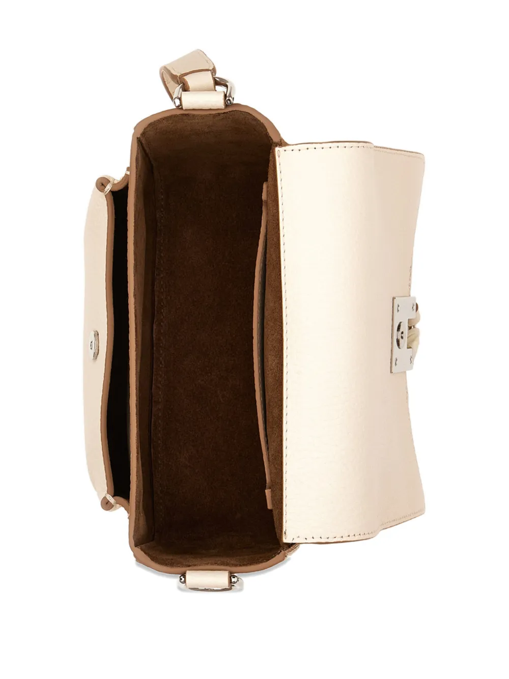 Hogan Schoudertas met H-gesp Beige