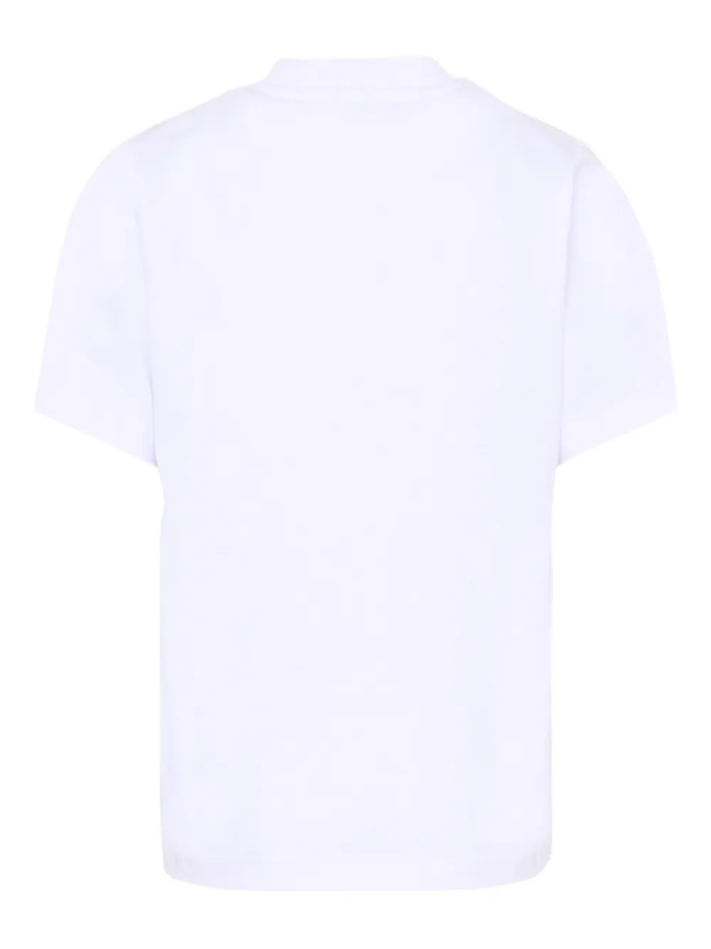 Dsquared2 Short-sleeve Logo-patch T-shirt In White