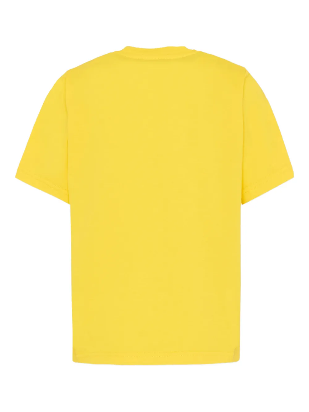 Dsquared2 Short-sleeve Logo T-shirt In Yellow