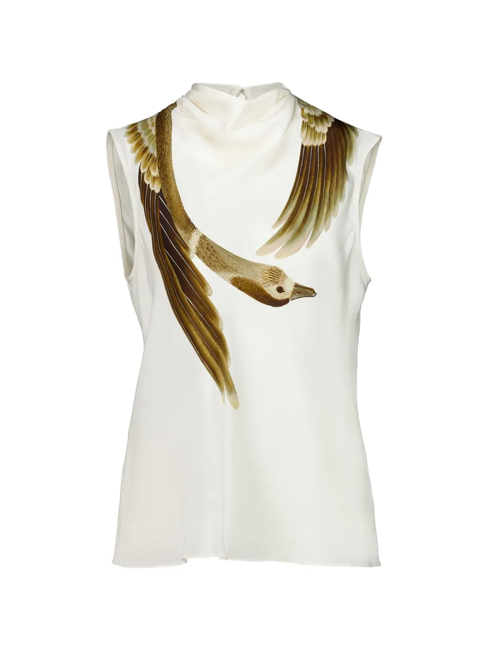 Altuzarra Arlie goose-print top - Toni neutri