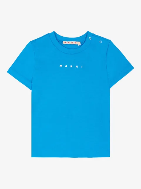 Marni Kids logo-print T-shirt