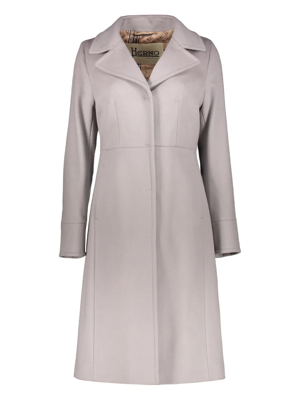 Herno single-breasted coat | Grey | Image 1