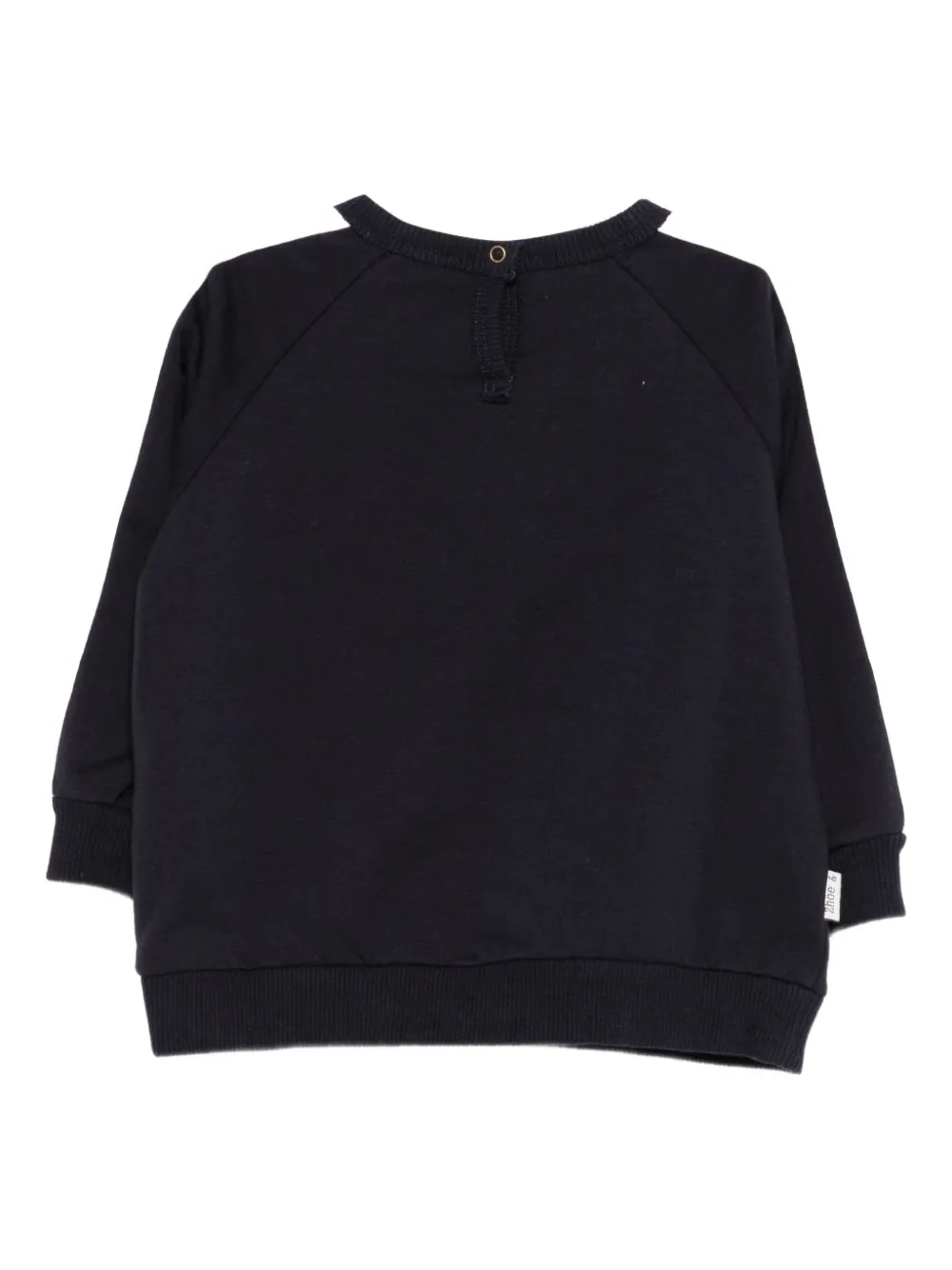 Zhoe & Tobiah Stripe-detail Sweatshirt In Blue