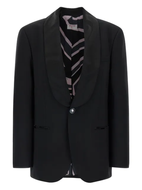 PUCCI single-breasted buttoned blazer