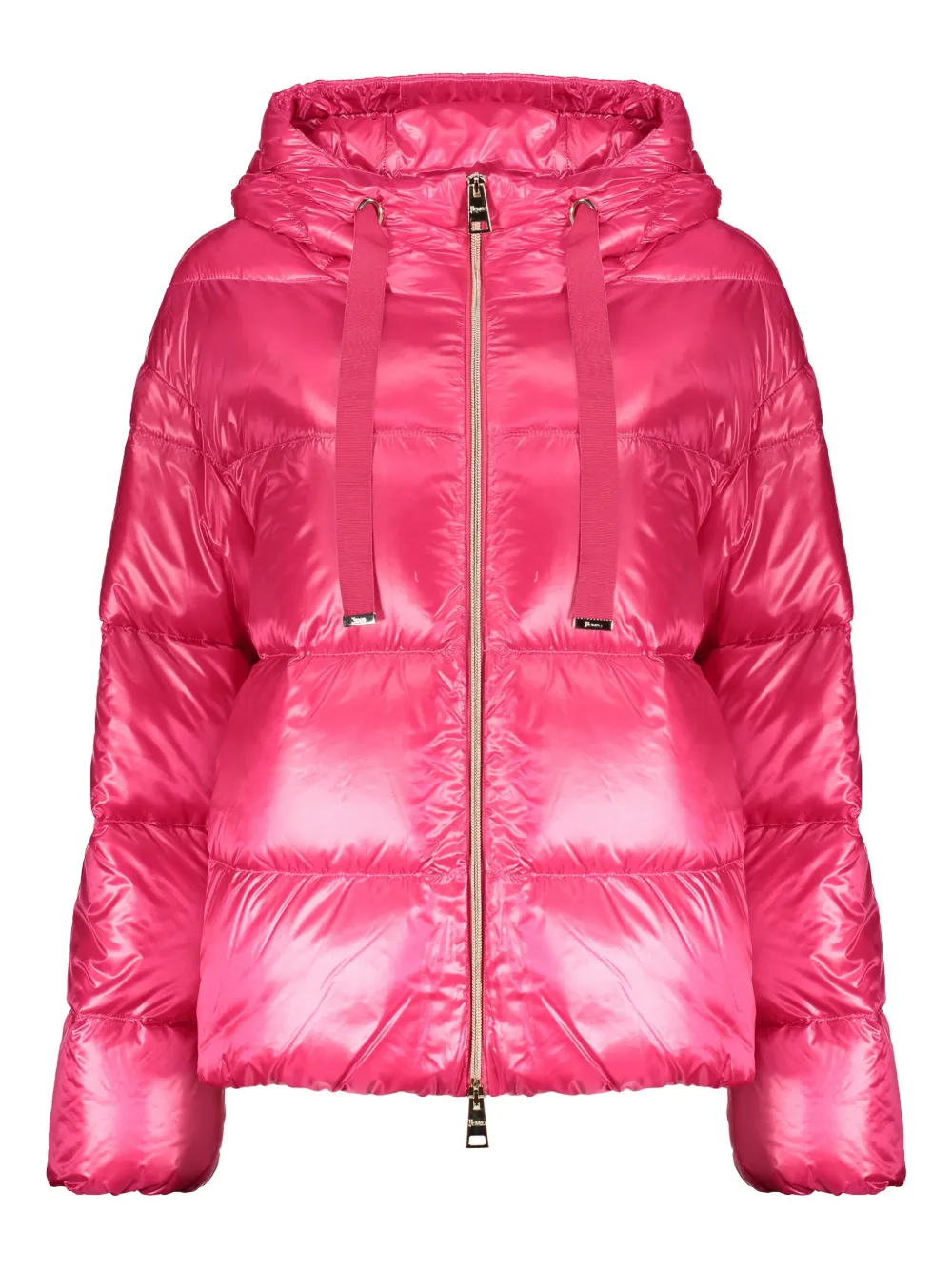 Herno logo-patch padded jacket | Pink | Image 1