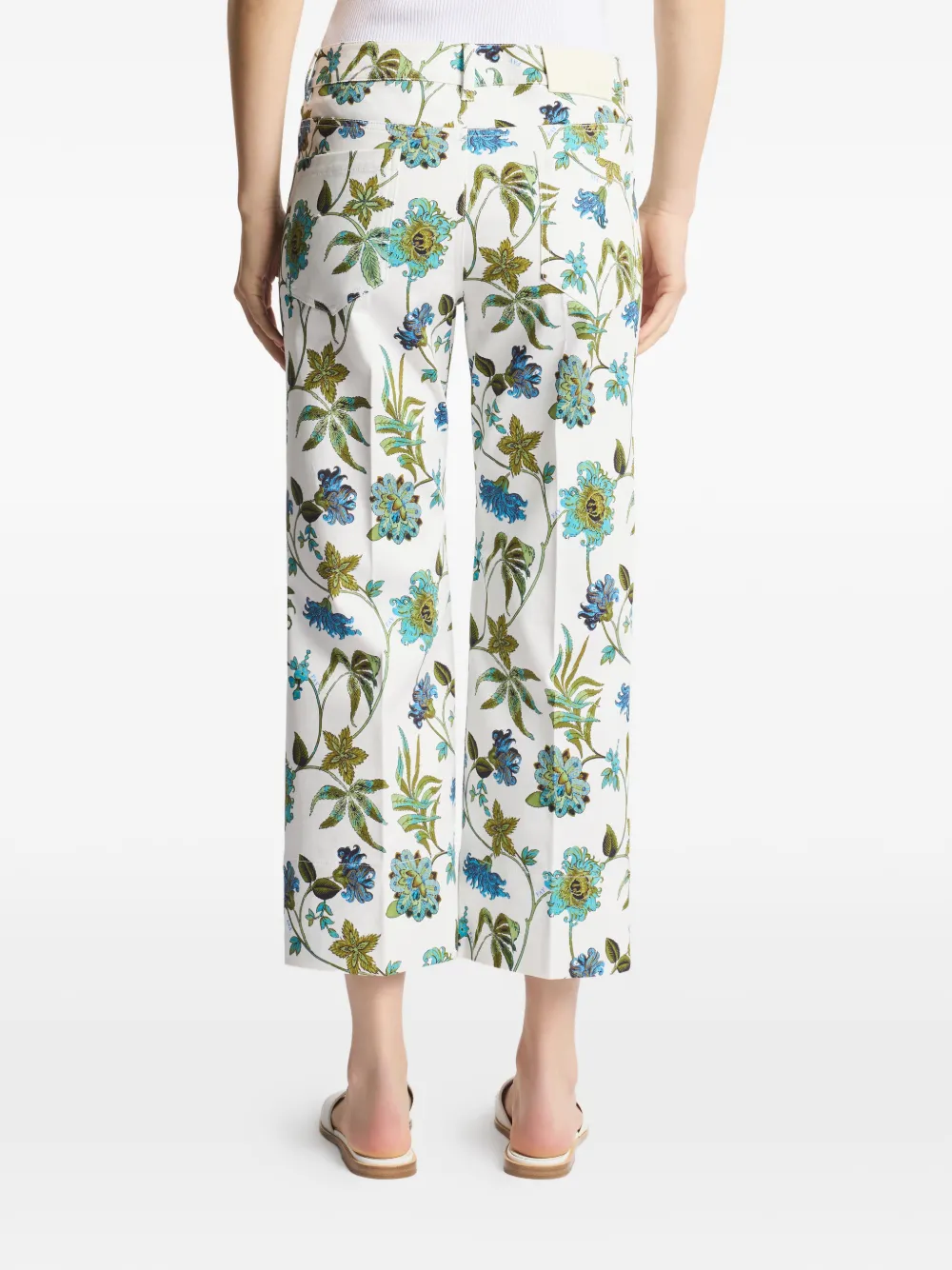 Fay Broek met bloemenzak Wit
