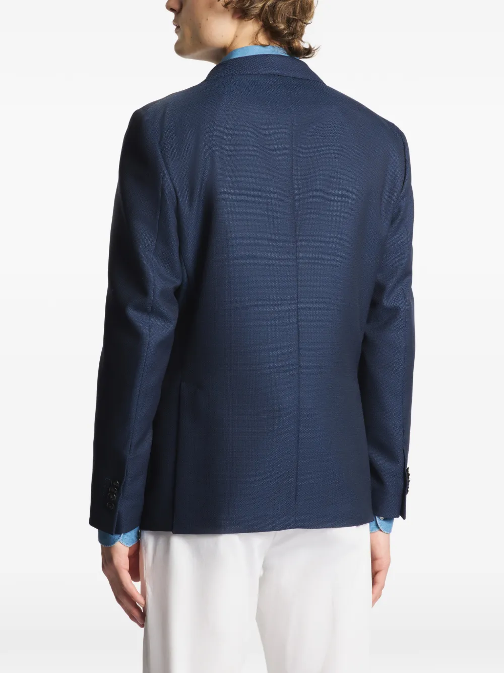 Fay Blazer met twee knopen Blauw