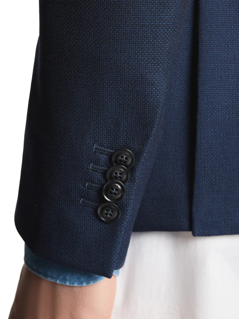 Fay Blazer met twee knopen Blauw