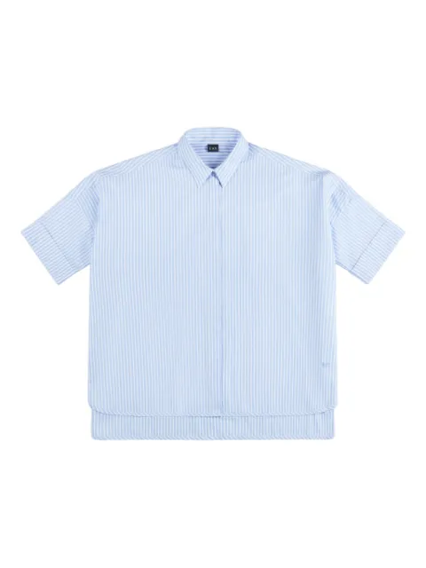 Fay striped short-sleeve shirt
