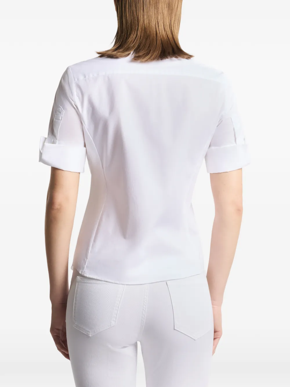 Fay Shirt met korte mouwen Wit