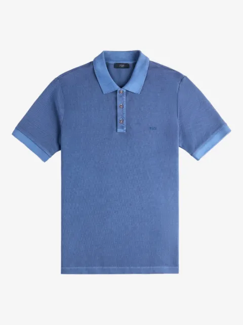 Fay playera tipo polo de piqué manga corta