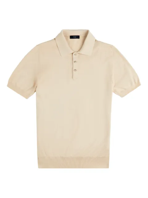 Fay button short-sleeves polo shirt