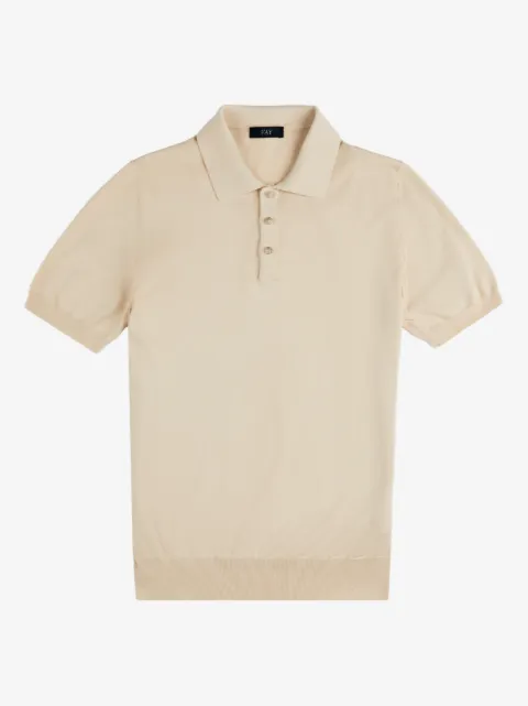 Fay button short-sleeves polo shirt