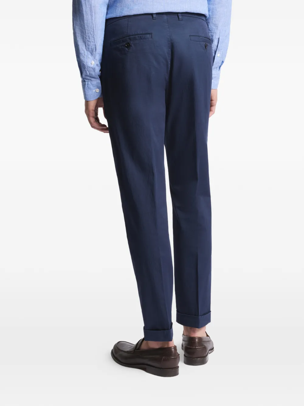 Fay Capri broek met zak Blauw