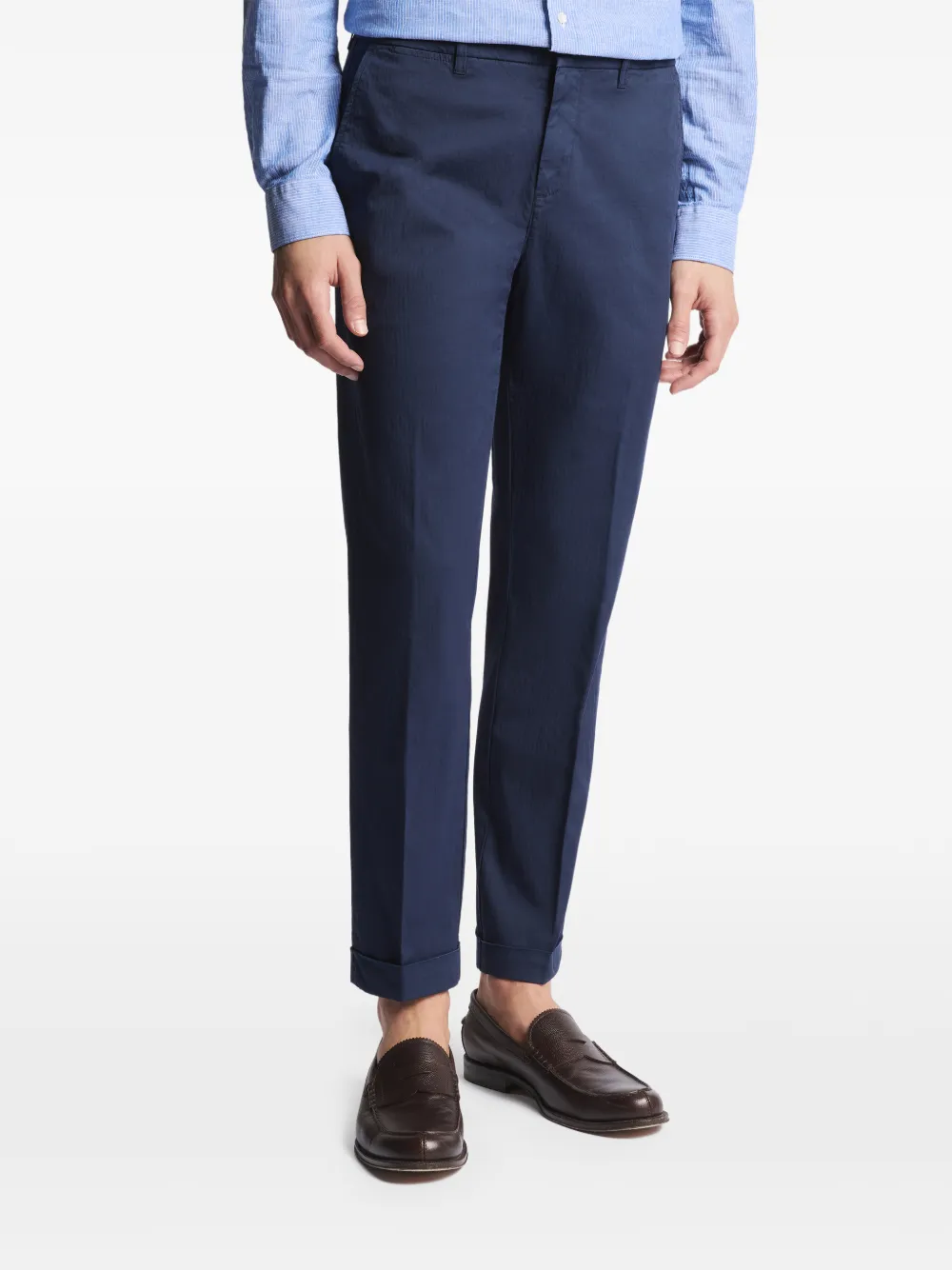Fay Capri broek met zak Blauw