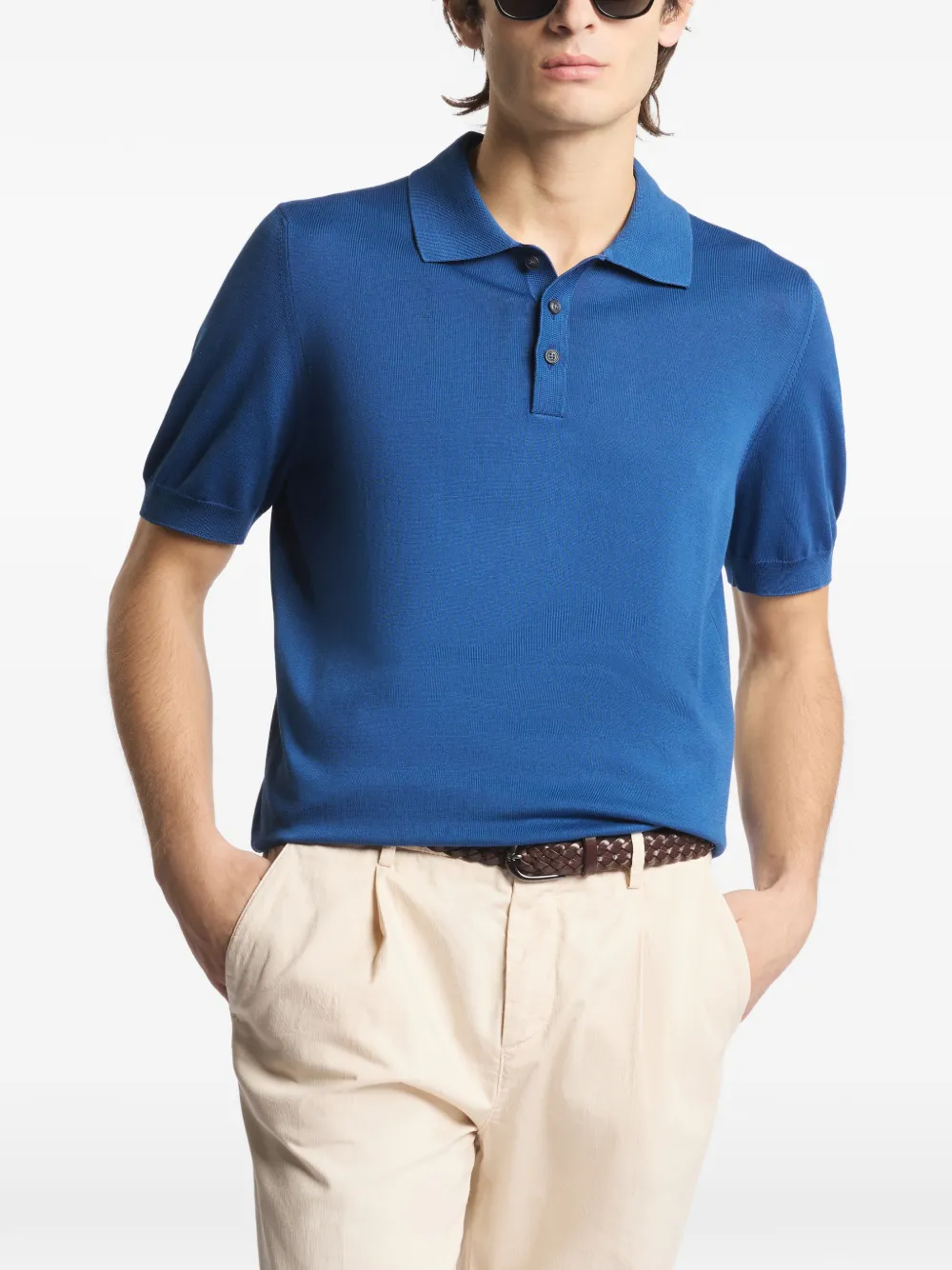 Fay Poloshirt Blauw