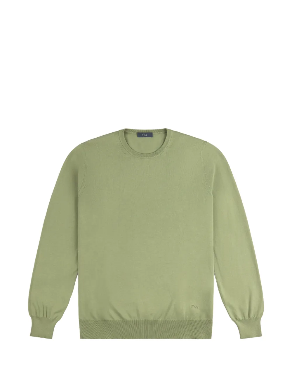 Fay Felpa girocollo - Verde