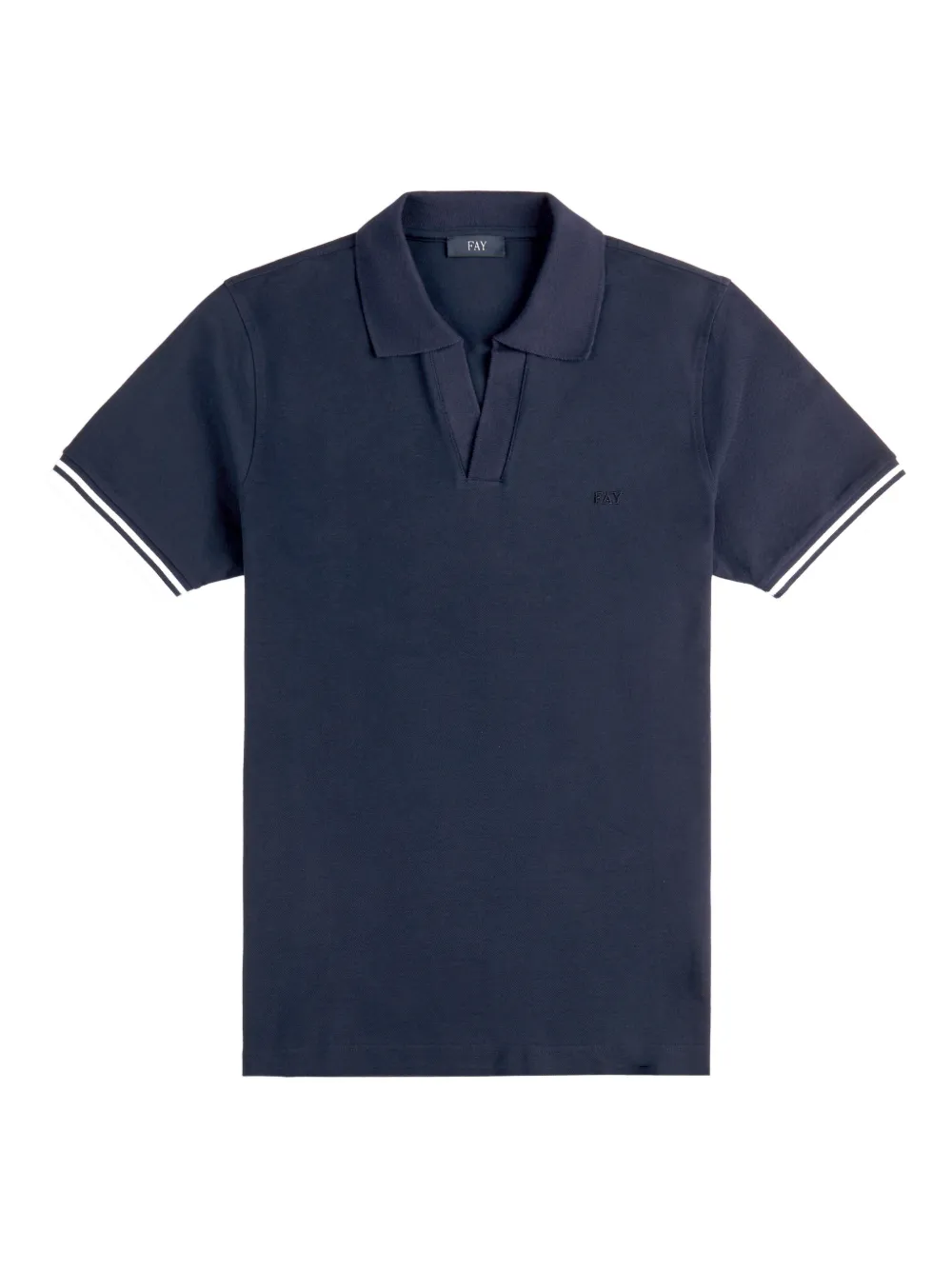 Fay Polo a righe - Blu