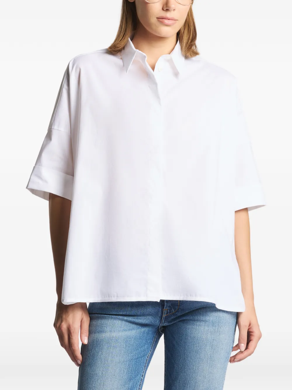  Fay Short-sleeve Shirt - White 