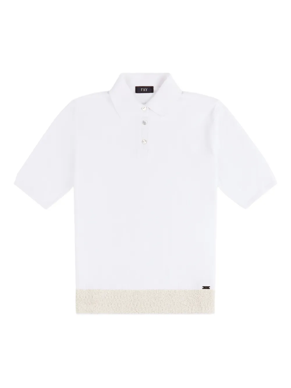 Fay Polo a maniche corte - Bianco