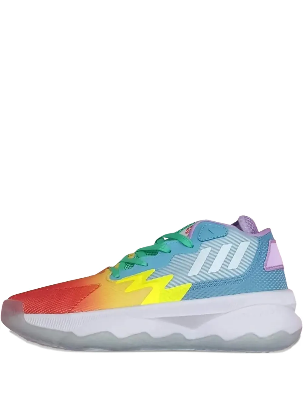 adidas Dame 8 basketbal sneakers Blauw