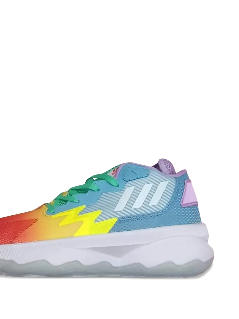 adidas Dame 8 basketbal sneakers Blauw