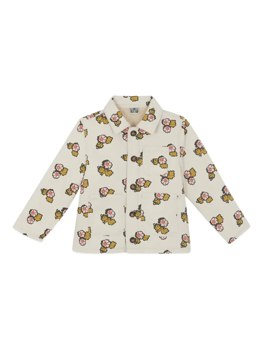 Bonton floral-print jacket | White | Image 1