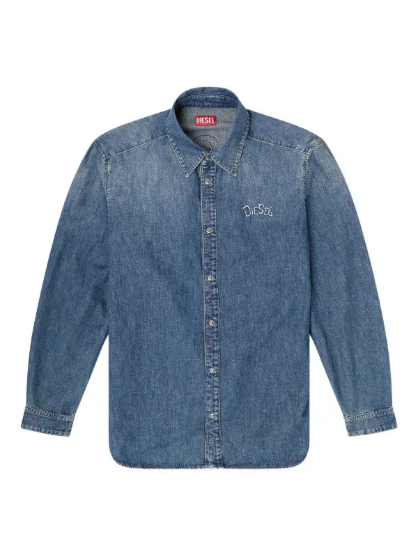 Diesel D-Simply-S15 デニムシャツ | ブルー | FARFETCH JP