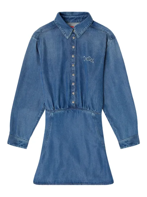 Diesel De-Drevia-S buttoned mini dress