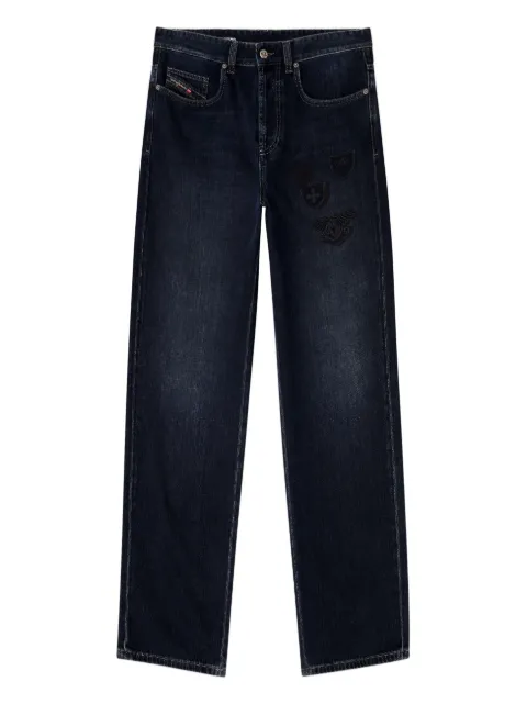 Diesel 2001 D-Macro embroidered-patches jeans