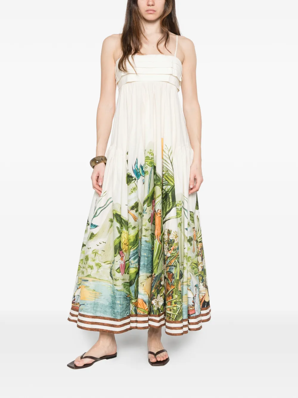  Alemais Toucan Tango Maxi Dress - Neutrals 