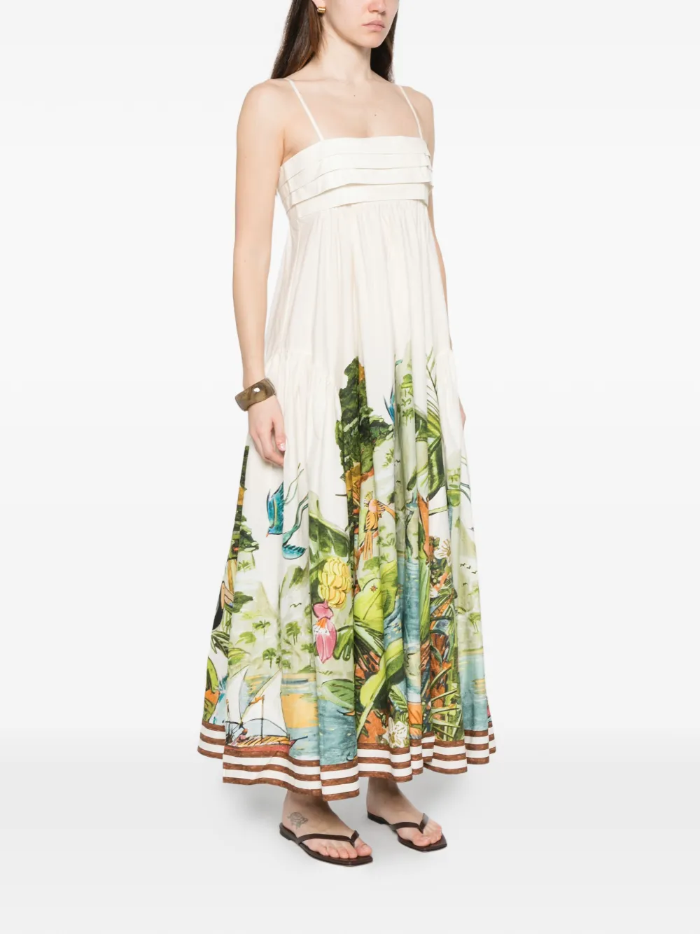 Alemais Toucan Tango Maxi Dress - Neutrals 