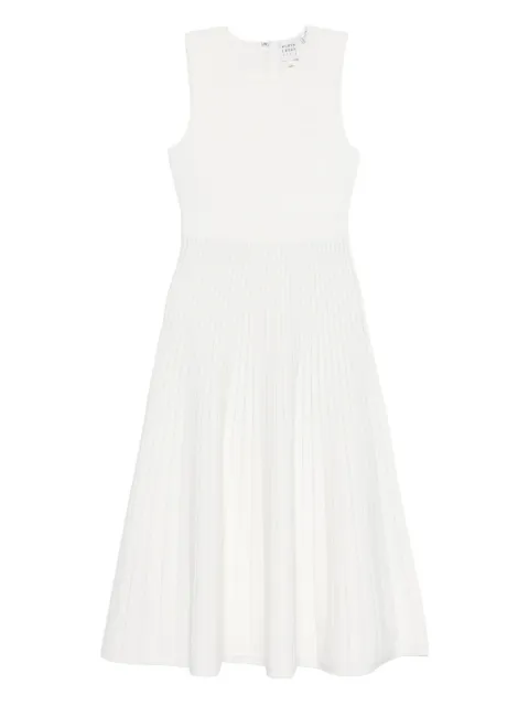 Hervé Léger pleated A-line dress