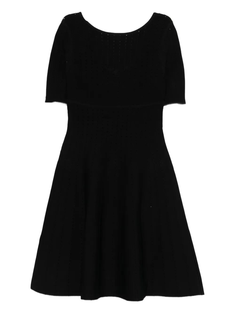 Herve Leger Short sleeve dress - Nero