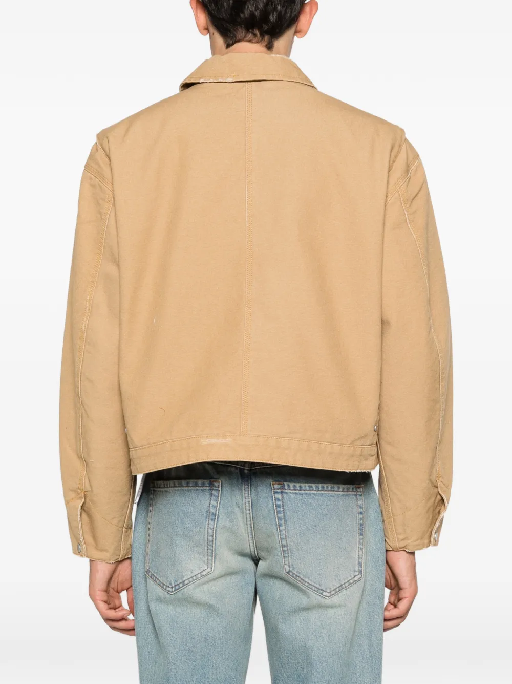 Represent Jack met opgestikte zak Beige
