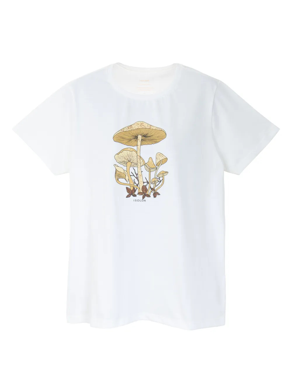Isolda playera con champiñones estampadas | blanco | Image 1
