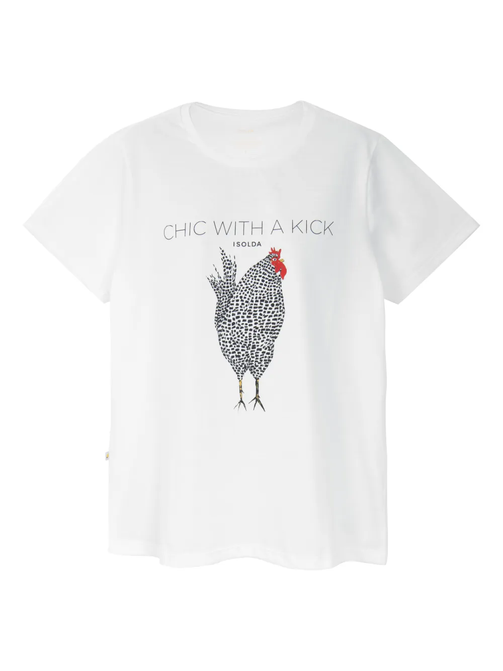 Isolda playera con estampado gráfico | blanco | Image 1