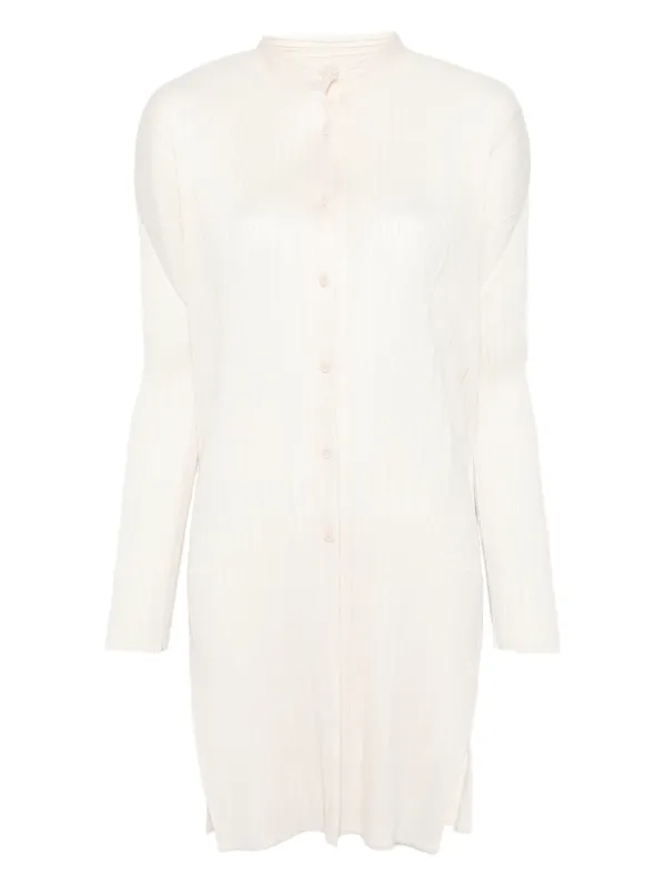 Pleats Please Issey Miyake Pleated Top | Neutrals | FARFETCH RO
