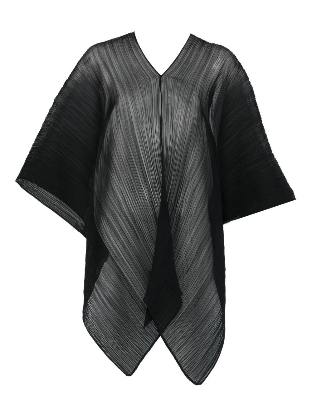 Pleats Please Issey Miyake mascada con pliegues | negro | Image 1
