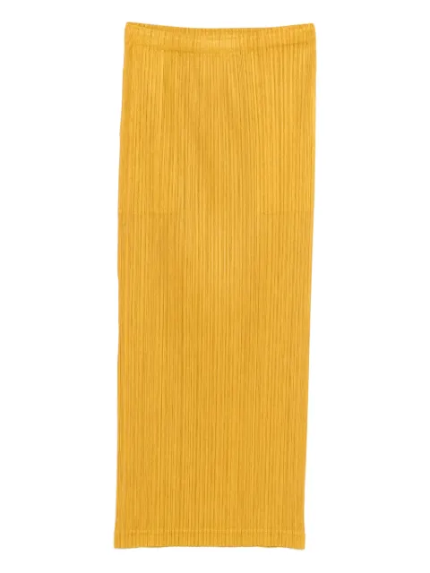 Pleats Please Issey Miyake pleated maxi skirt