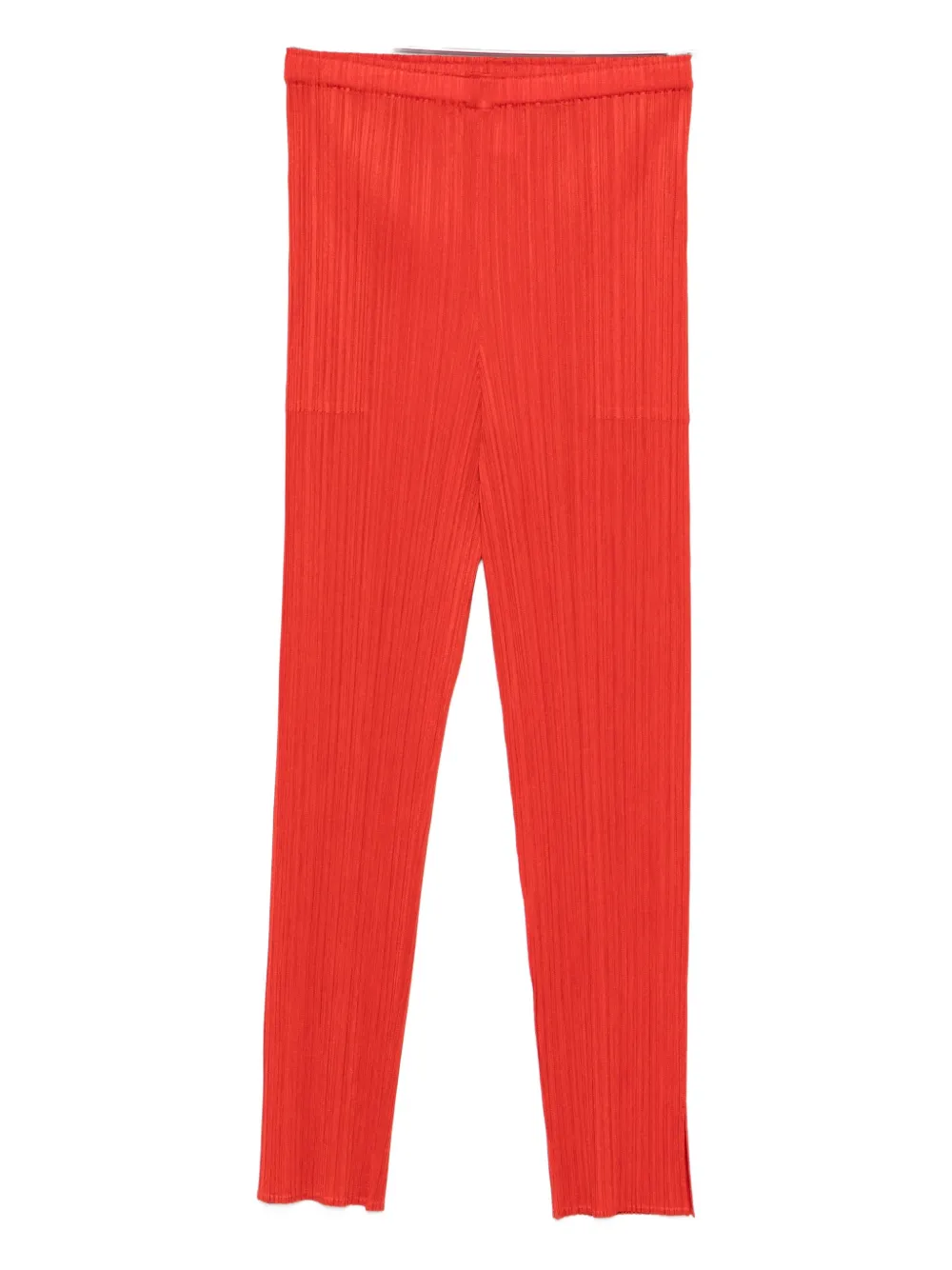 Issey Miyake July Pleated Straighttrousers In Multi