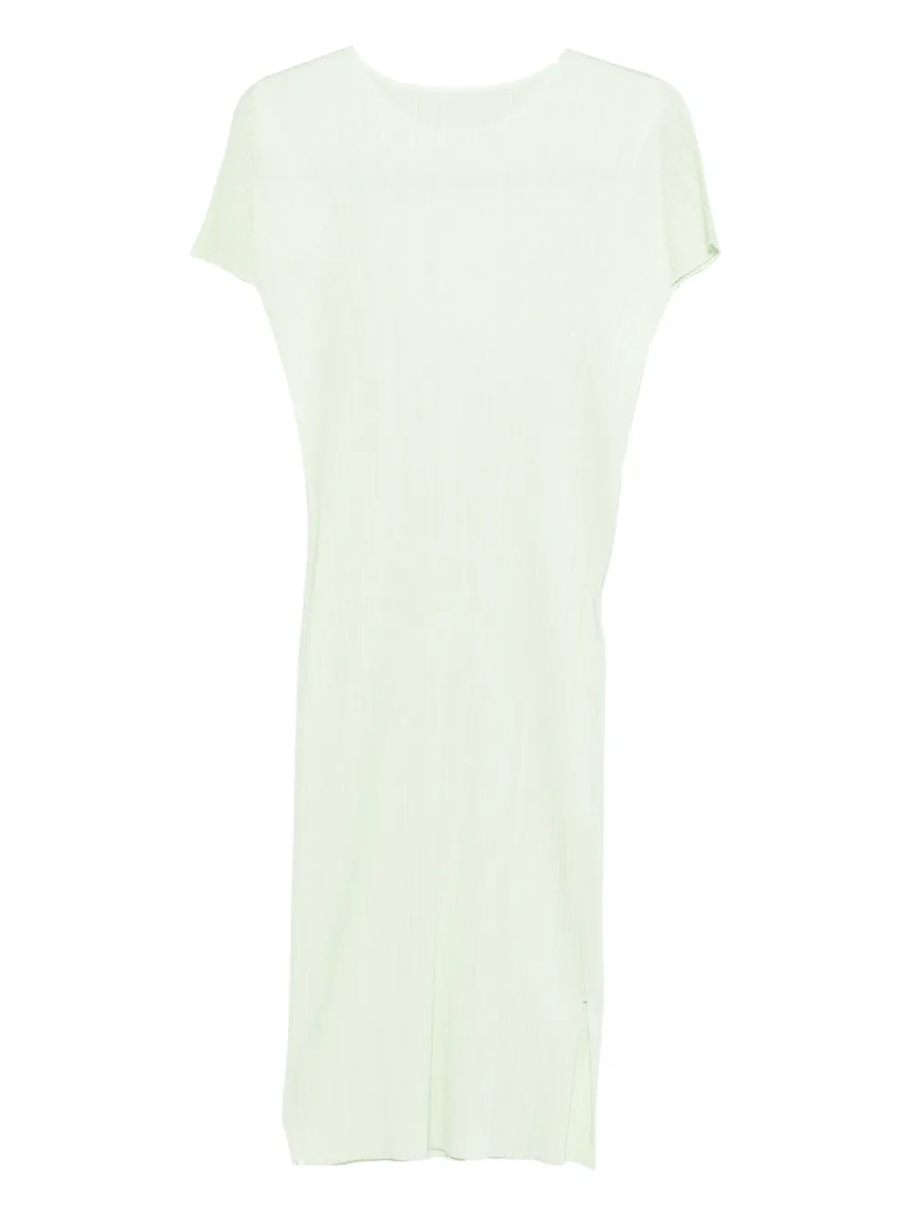 Pleats Please Issey Miyake robe à design plissé | vert | Image 1