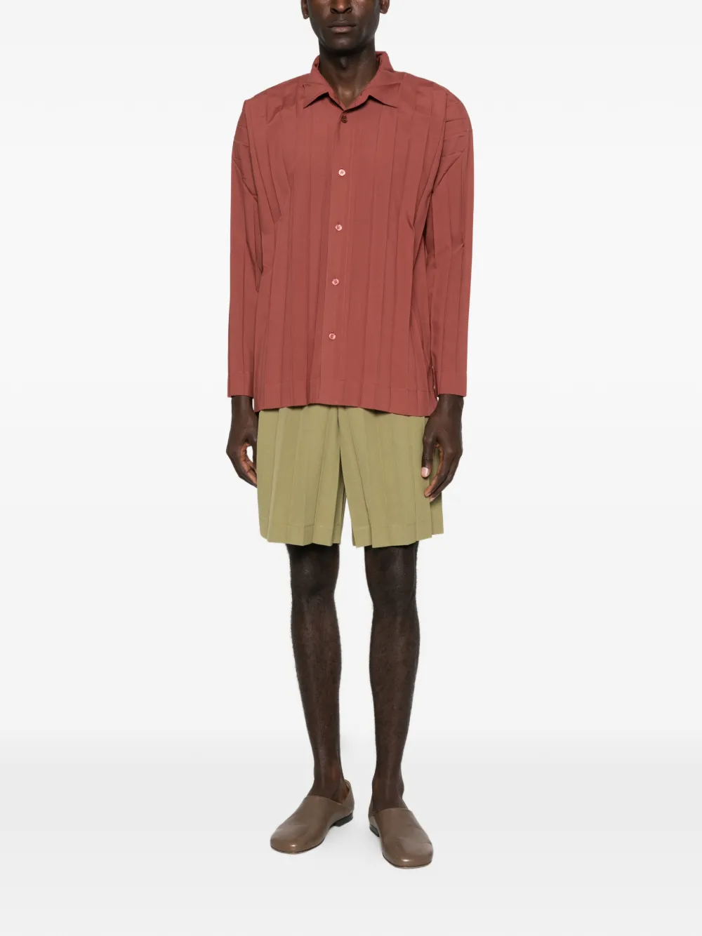 Homme Plissé Issey Miyake bermudas con pinzas | Pantalones de vestir | Image 2