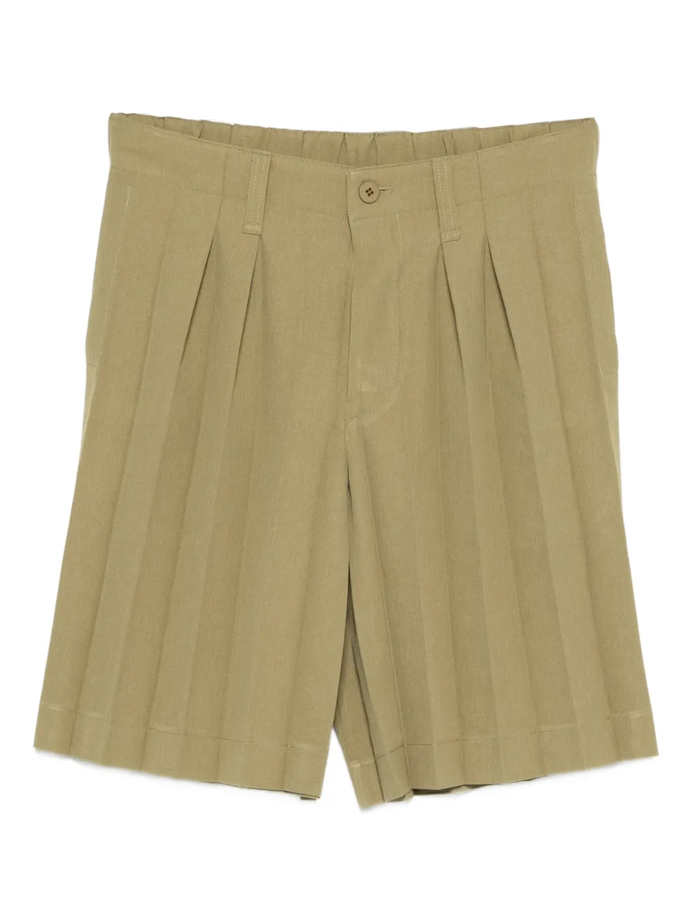 Homme Plissé Issey Miyake bermudas con pinzas | verde | Image 1