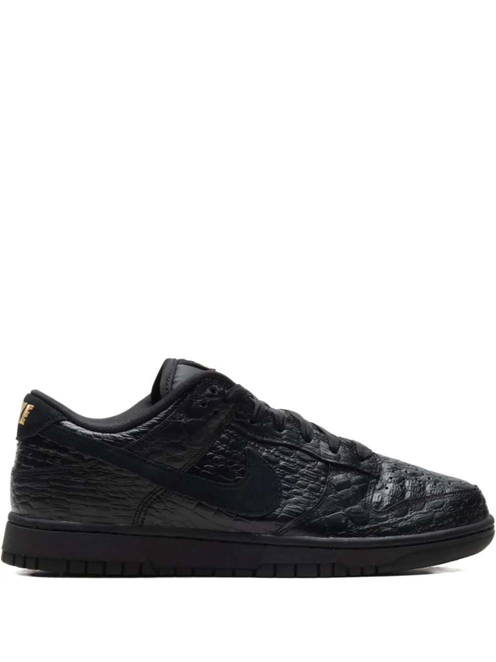 Nike Dunk Low croc-effect low-tops sneakers - Nero