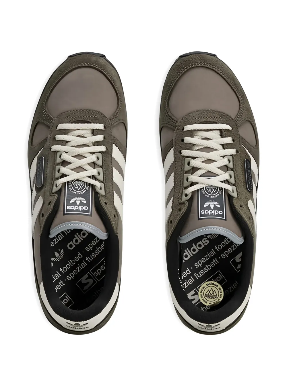 adidas NY II low-top sneakers Groen