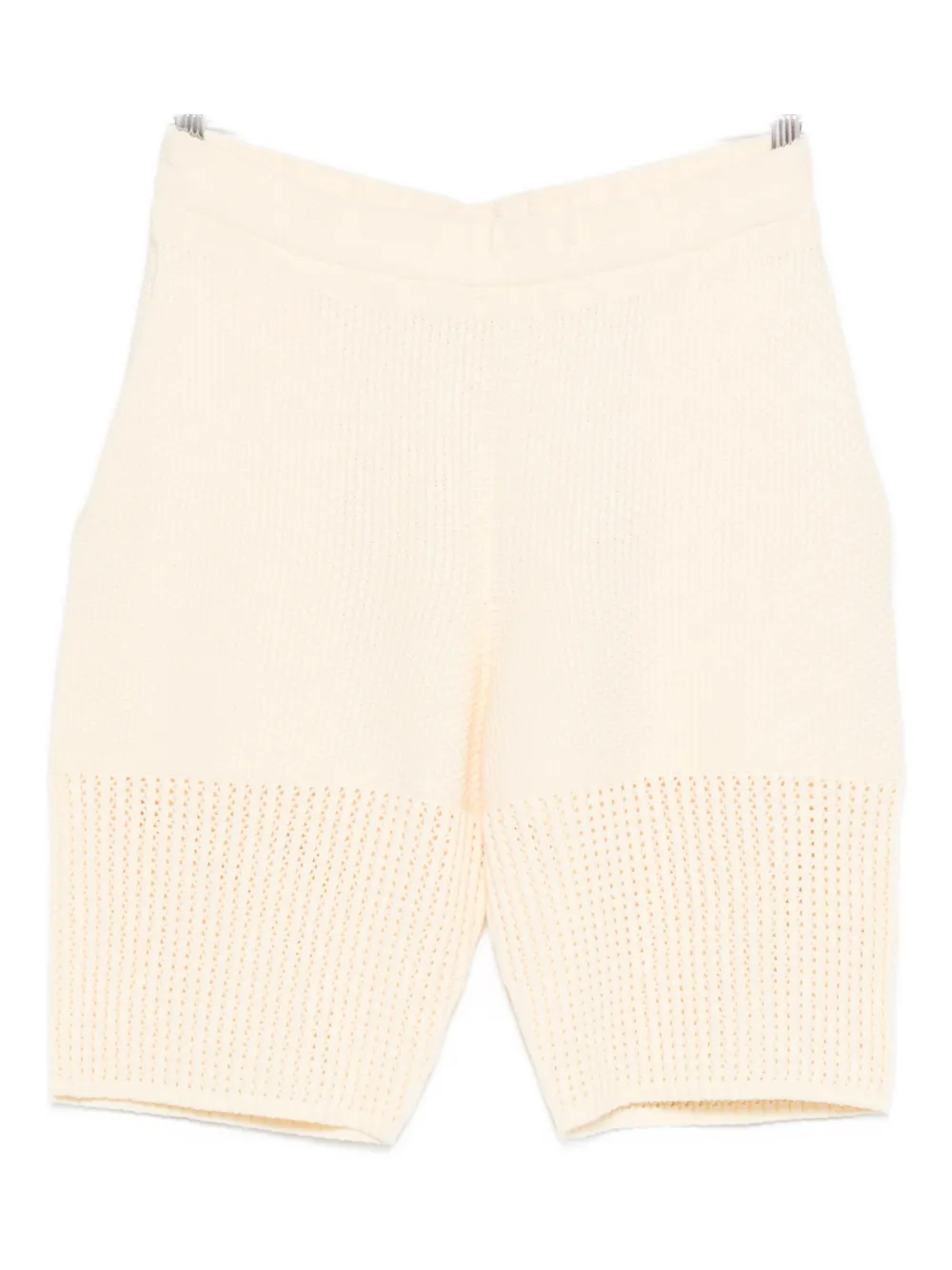 Homme Plissé Issey Miyake knitted shorts - Toni neutri