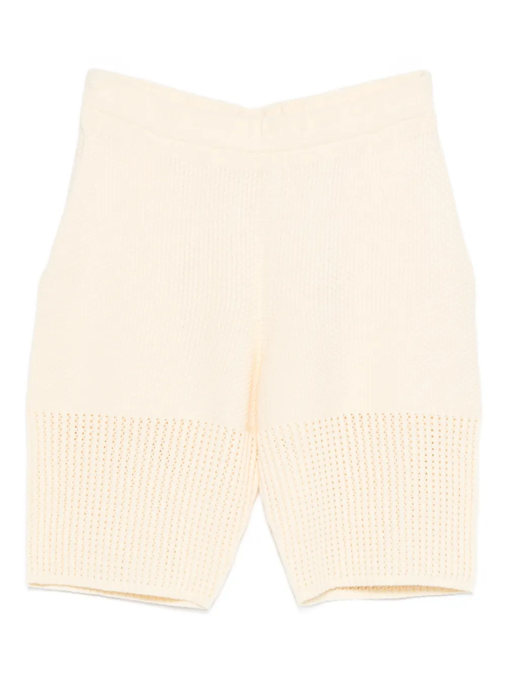 Homme Plissé Issey Miyake knitted shorts - Toni neutri