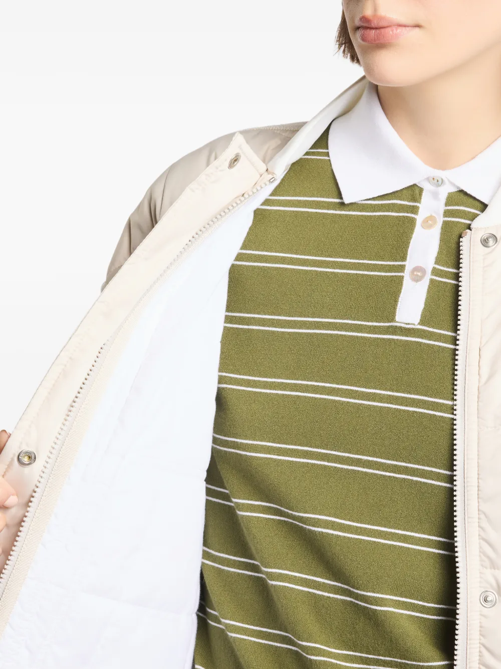 Fay Gewatteerd jack Beige
